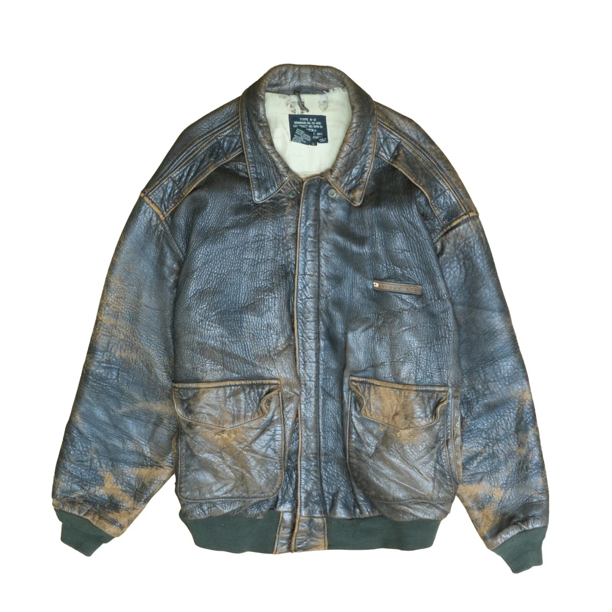 Avirex bomber jacket best sale vintage