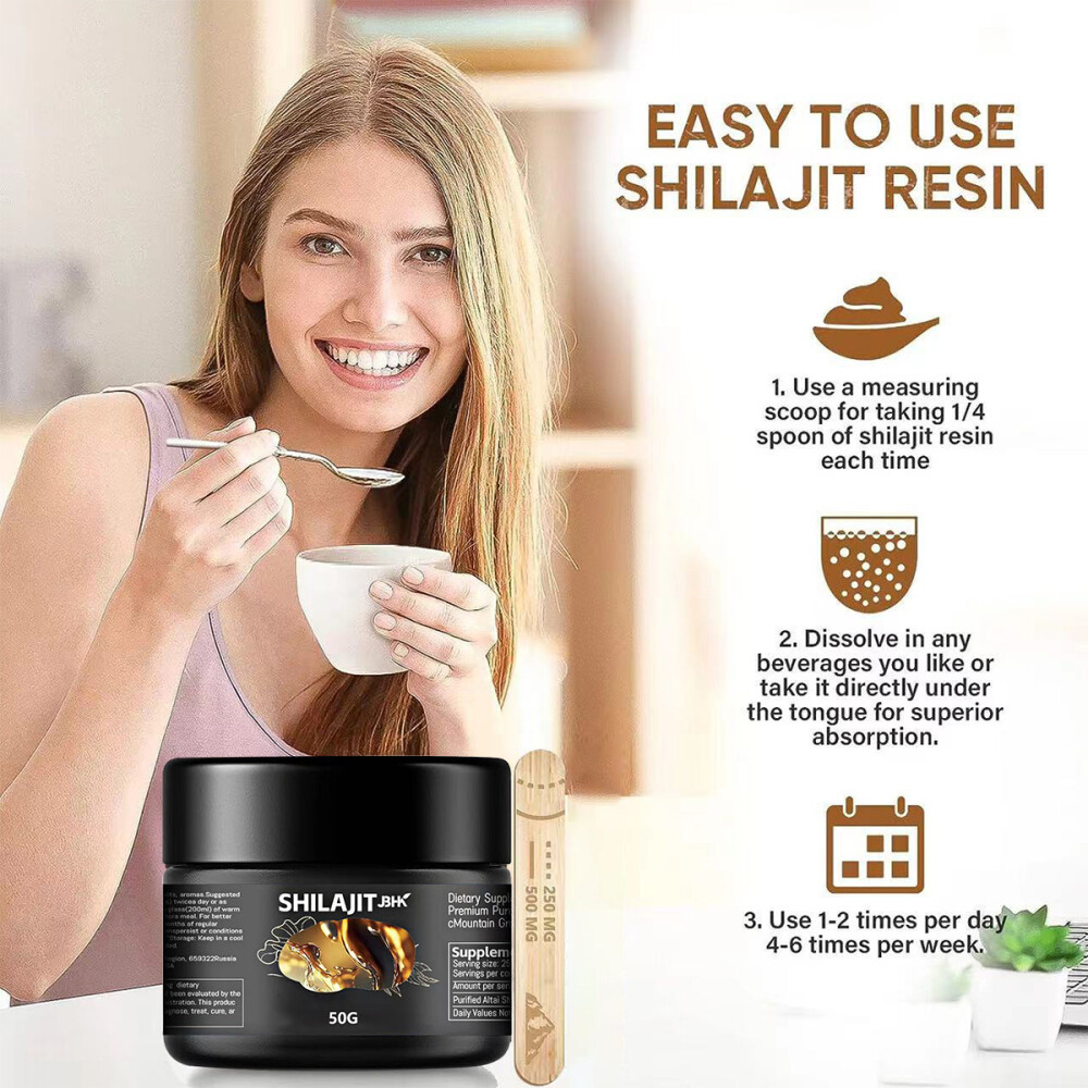 Original Reines Himalaya 50g Shilajit Harz Extrem Wirksam Premium Original Reines Himalaya 50g Shilajit Harz Extrem Wirksam Premium