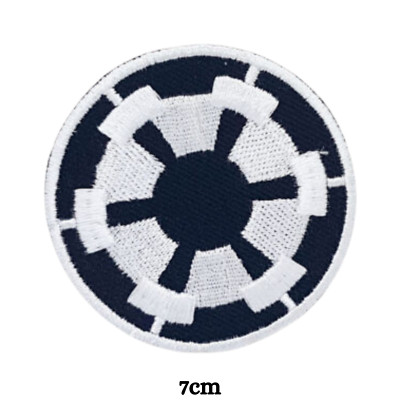 STAR WARS Movies Iron or Sew on Embroidered Patch -  BLACK IMPERIAL FORCES