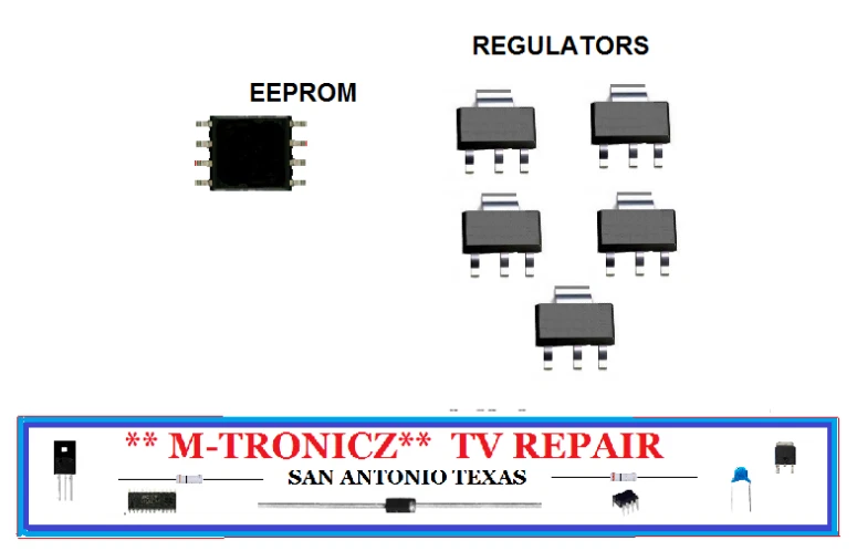 Kit Riparazione Per TV Vizio M502I-B1 - Scheda ADTVD3613XA7 Per Problemi Accensione