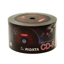 Ridata Black CD-R CDR 48X 700MB 80Min Digital Vinyl Top Blank Recordable Disc