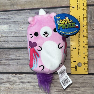 Cepia CATS VS PICKLES 4'' Bean Bag #164 Plush Soft Twinkle Starlight uni-cat-pony