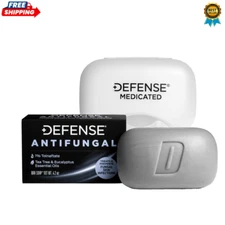 Defense Antifungal Bar Soap | Jock Itch, Ringworm, Athlete'S Foot, Skin Fungus