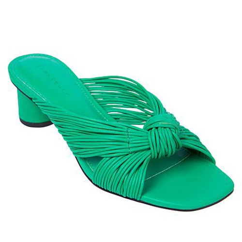 Sanctuary Women's Maven Heeled Knot Sandal Jelly Bean Green 5.5 NEW IN BOX - Picture 6 of 7