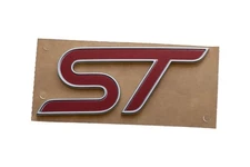2013-2017 Ford Focus ST Trunk Lift Gate Hatch Rear Door Red Logo Emblem OEM NEW