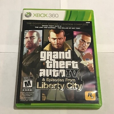 Xbox 360 Grand Theft Auto IV Episodes from Liberty City Complete Edition Tested