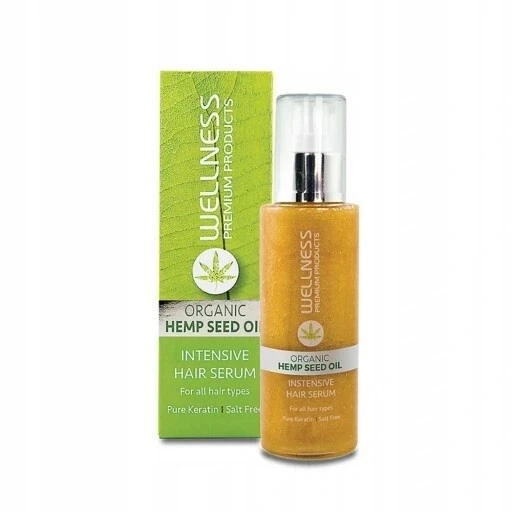 Wellness Organic Intensive Hair Serum Hemp Seed Oil 100 ml