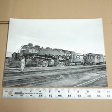 Union Pacific 3557 4-6-8 Freight Train Locomotive 8x11in Vintage Photo