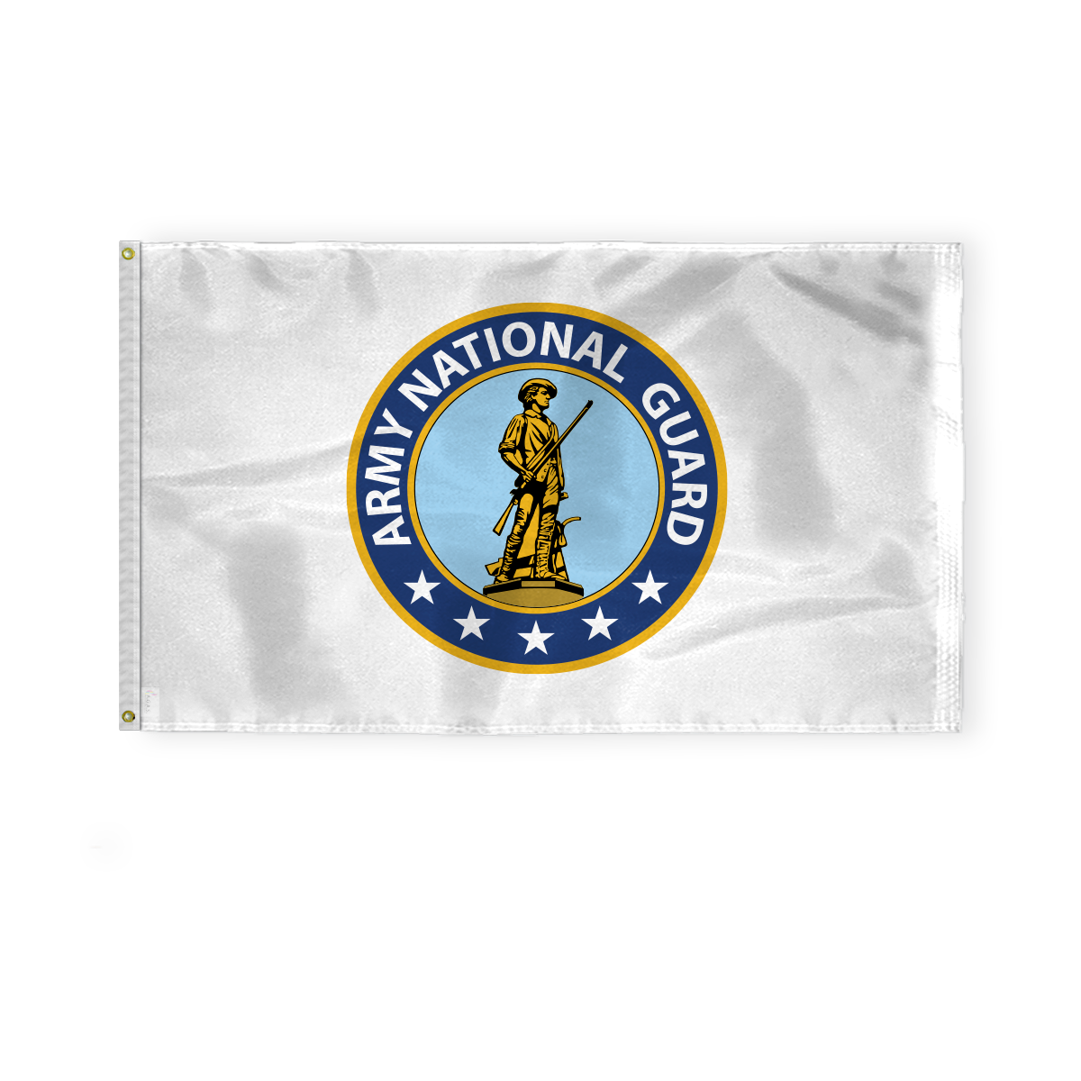 AGAS Army National Guard Flag Printed Premium Fabric 200D Nylon Banner