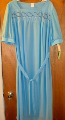 NEW Women s Dress 20, Short Sleeve Career or Sp Occ Color Light Blue N290