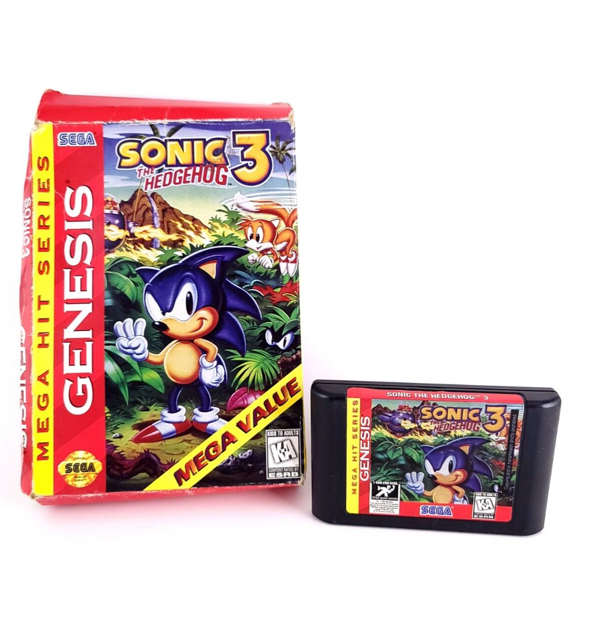 Buy Vintage Sega Genesis Sonic the Hedgehog 3 Tested Excellent Online in  India 