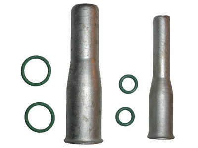 A/C BLOCK OFF KITS FOR 2000-2007 DODGE DURANGO W/REAR AIR W/SPRING LOCK FITTINGS