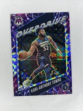 2020-21 Mosaic Overdrive Karl-Anthony Towns Silver Mosaic #21 Timberwolves