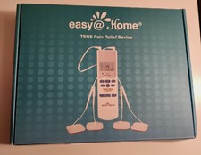 Easy Home TENS Pain Relief Muscle Stimulator, Electronic Device  EHE009. NIB