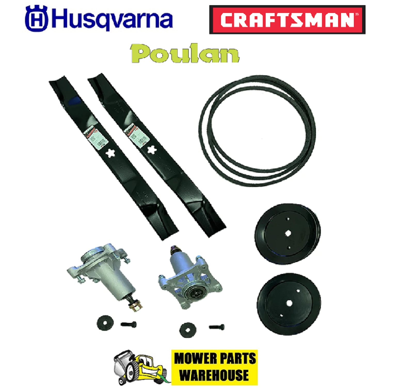 42" CRAFTSMAN HUSQVARNA DECK REBUILD KIT YTH2042 187281 192870 195945