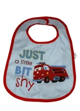 Disney Baby Drool Feeding Bib One Size Terry Cloth one Side Plastic back Just a