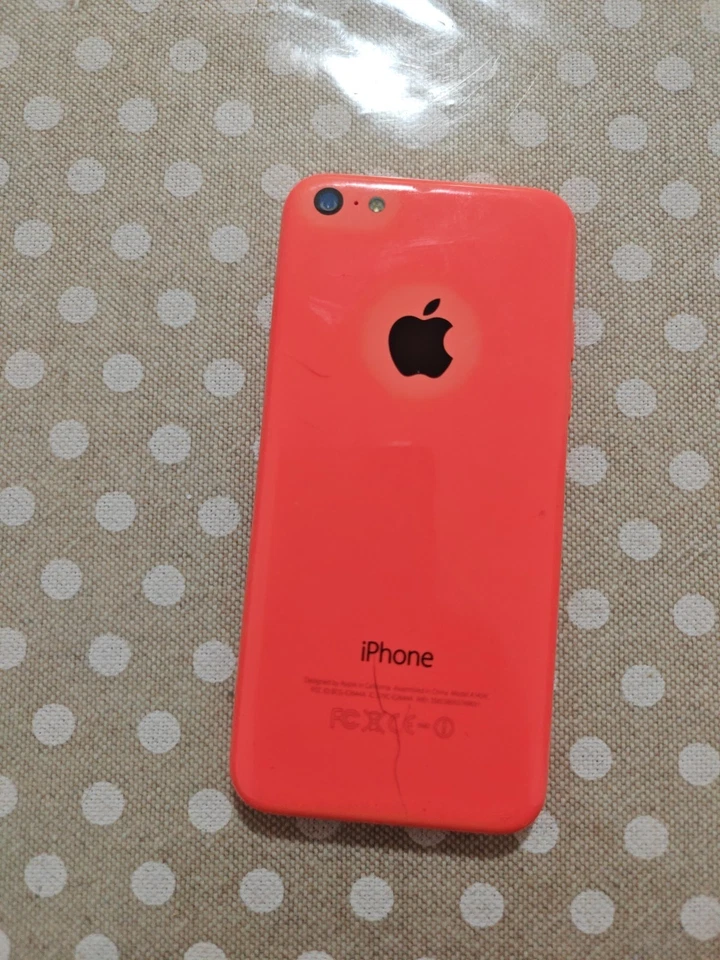 Apple iPhone 5C 8gb A1456 Rosso Rosa Corallo Pink 3411 LEGGERE DESCRIZIONE - Immagine 2 di 4
