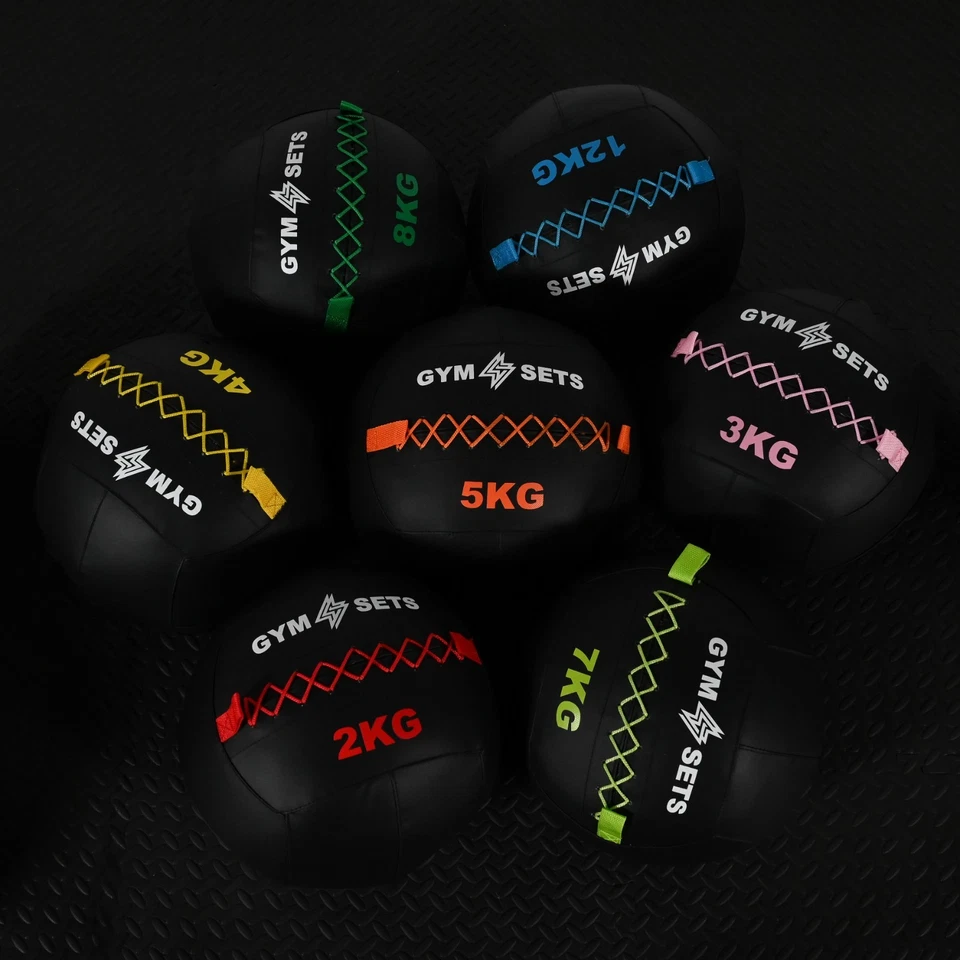 GymSets Wall Ball Weighted Exercise Ball CrossFit Functional Strength Training - Image 1 of 1