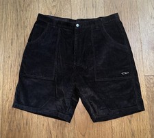 VTG OP Ocean Pacific Men s 38 Longrider Corduroy Shorts Black Dogtown Surf Skate