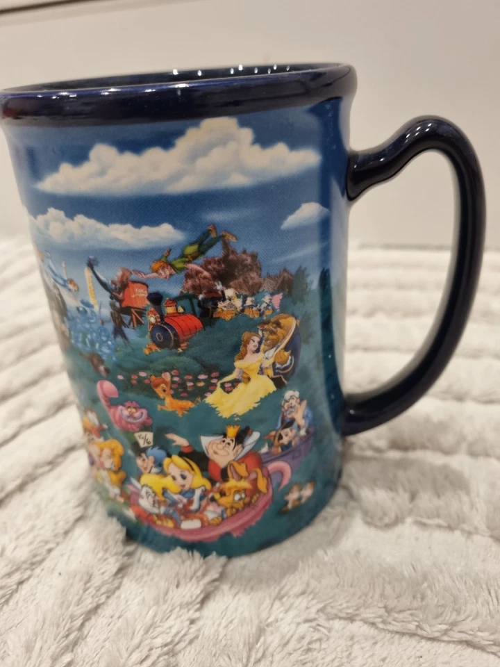 Vintage Navy Disney Walt Disney World Magical Kingdom 3d srt large mug - Image 3 of 4