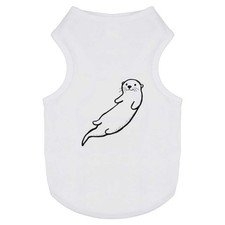 'Smiling Otter' Pet Dog / Cat T-Shirt (PT057643)