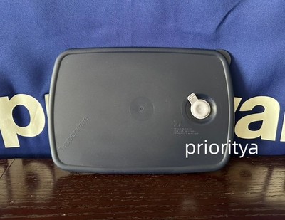 Tupperware Vent N Serve Replacement Rectangular Lid Seal #7382A Indigo Blue New