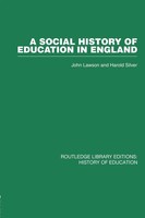 A Social History Of Education In England John Lawson (U. A.) Taschenbuch 2014