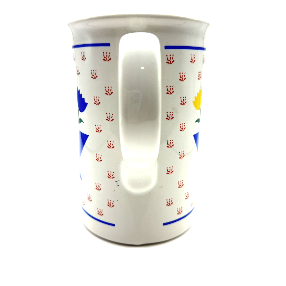Vintage Scandinavian Tulip Pitcher Utensil Holder Vase Primary Colors ...