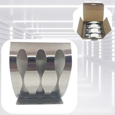 Stainless Steel Perforation-free Wall Mount Toothbrush Holder 3 Positions