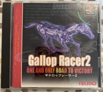 Gallop Racer 2 One and Only Road to Victory PS1 Playstation Japan 1997 Tecmo