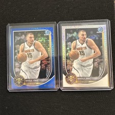 2026 Bowman Chrome Nikola Jokic Blue Mojo Refractor /150 Base Mojo Included