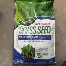 Scotts Turf Builder Grass Seed Heat-Tolerant Blue Mix for Tall Fescue Lawns Resi