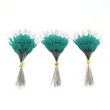 600 Pieces Fishing Bobber Stopper, Float Sinker Stops, Oval Fishing Peg,L M S...