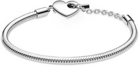 925 Sterling Silver Bracelet Women Men Diy Charm Bracelet Adjustable Jewelry