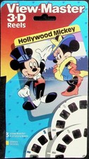 Hollywood Mickey 3d View-Master 3 Reel Packet