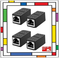 RJ45 Ethernet Network LAN Cat5e Cat6 Cable Joiner Adapter Coupler Extender