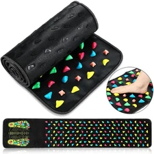 BBTO Foot Massage Mat Reflexology Walk Stone Road for Acupressure Foot Massag...