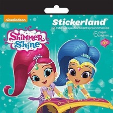 Mini Stickerland Pad - 6 pages - Shimmer and Shine st2342