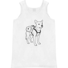 'Travel Dog' Adult Vest / Tank Top AV062720 
