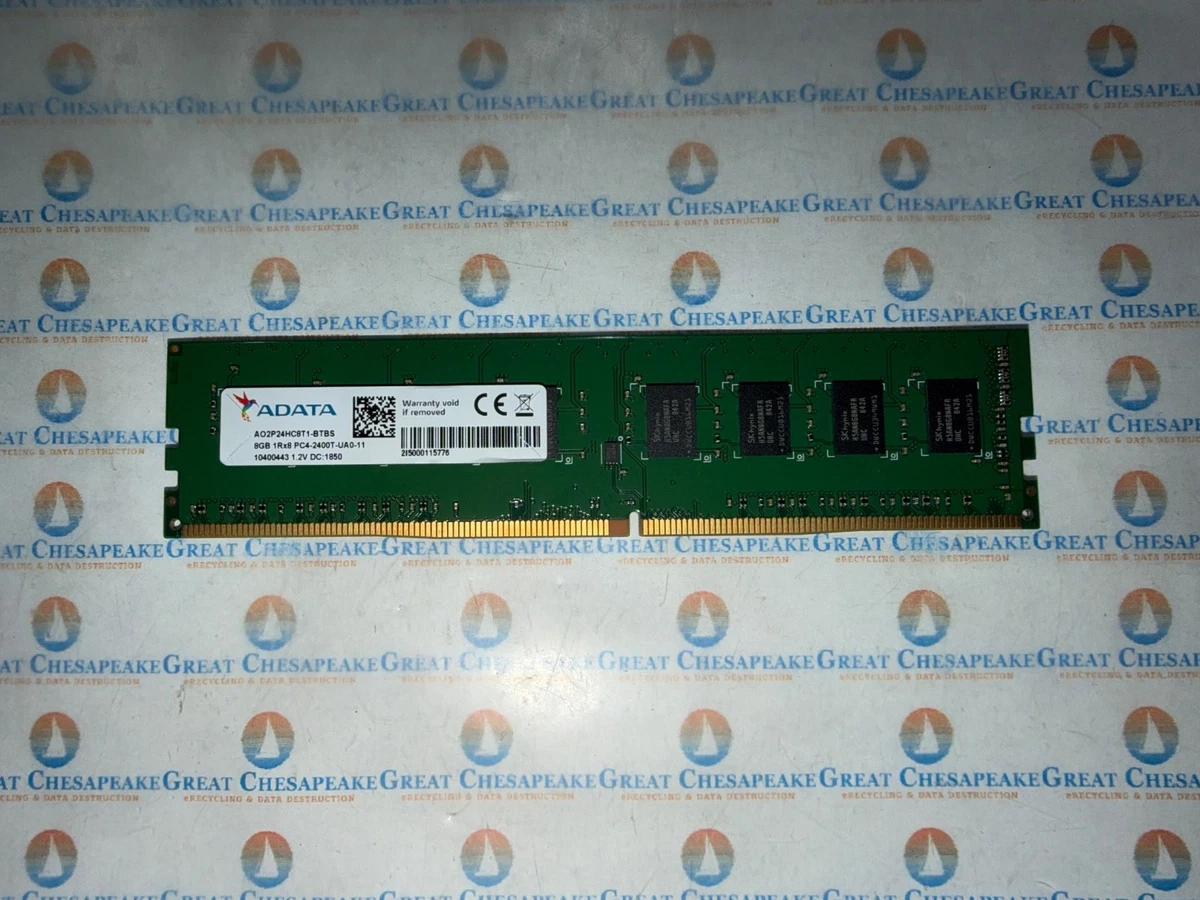 ADATA PC4-19200 (DDR4-2400) Bus Speed Computer RAM 8 GB Total