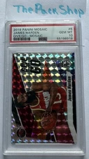 James Harden 2019 Mosaic Give and Go #6 PSA 10 GEM MINT Rockets Insert