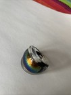 Dichroic Venetian Art Glass Ring Size 7 — photo 5