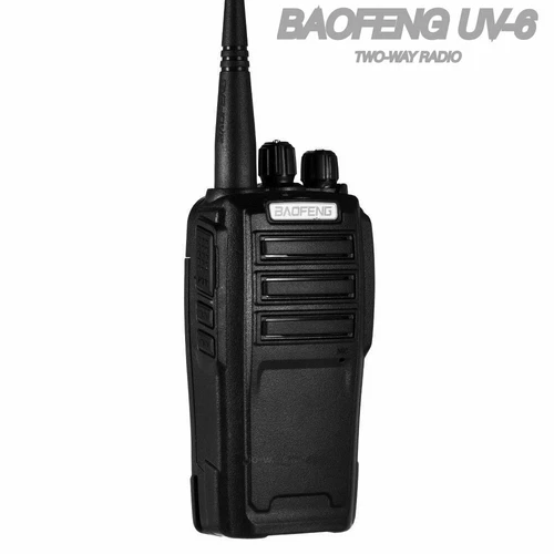 Baofeng UV-6 Walkie Talkie 2000mAh UHF VHF Dual Band Dwukierunkowy nadajnik-odbiornik radiowy - Zdjęcie 1 z 10