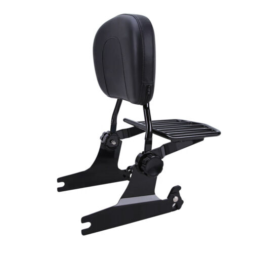 Respaldo de almohadilla desmontable Sissy Bar para motocicleta Harley Sportster 1200 883 48 72 - Imagen 8 de 16