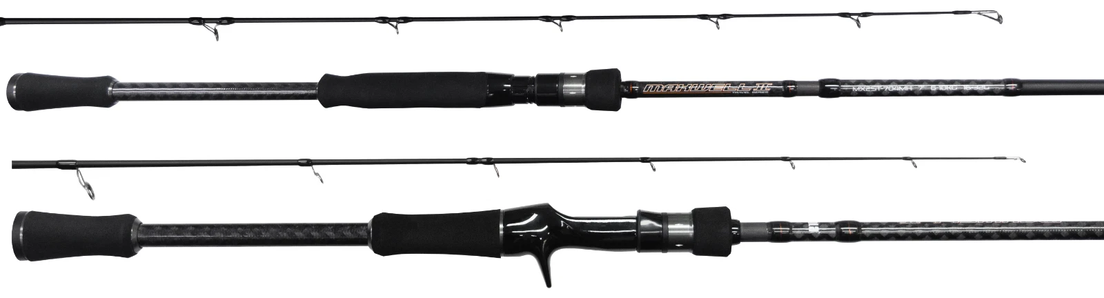 NEW 2023 Rapala Maxwell 5" 2pc 1-3kg 30Ton Graphite Spin Fishing Rod MX2S-502UL