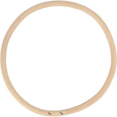 Natürlicher unbemalter Bambusring D: 15,3 cm Malnamen Logos Zeichnungsaufkleber