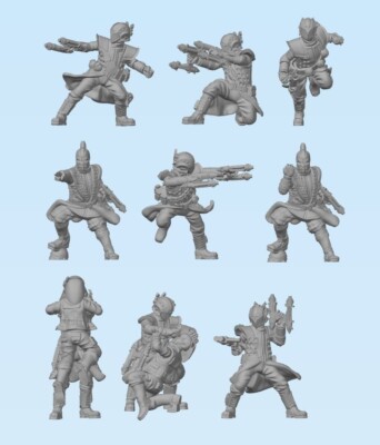 Star Wars Legions Miniaturen - Dark Star Enforcers Squad