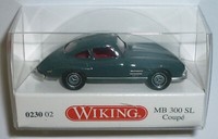 Wiking 023002 Mb 300 Sl Coupe 1954 - 1963 Eisengrau 1:87 Spur H0