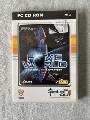 Home World 3D Echtzeit Strategie PC CD ROM ausverkaufte Software - sehr guter Zustand