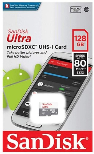 SanDisk Ultra microSD 16GB/32GB/64GBG/128GB SDXC SDHC Class 10 Speicherkarte - UK - Bild 6 von 16